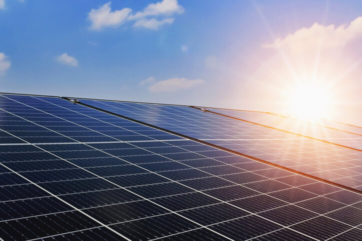 finished solar panel installation central florida